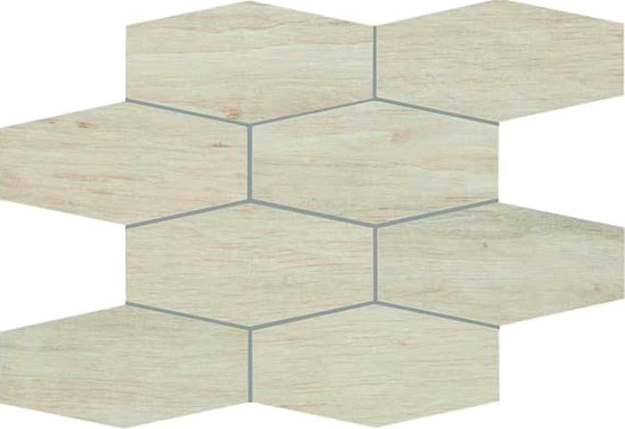 Treverkchic MH5U Mosaico Teak Africa 25x30